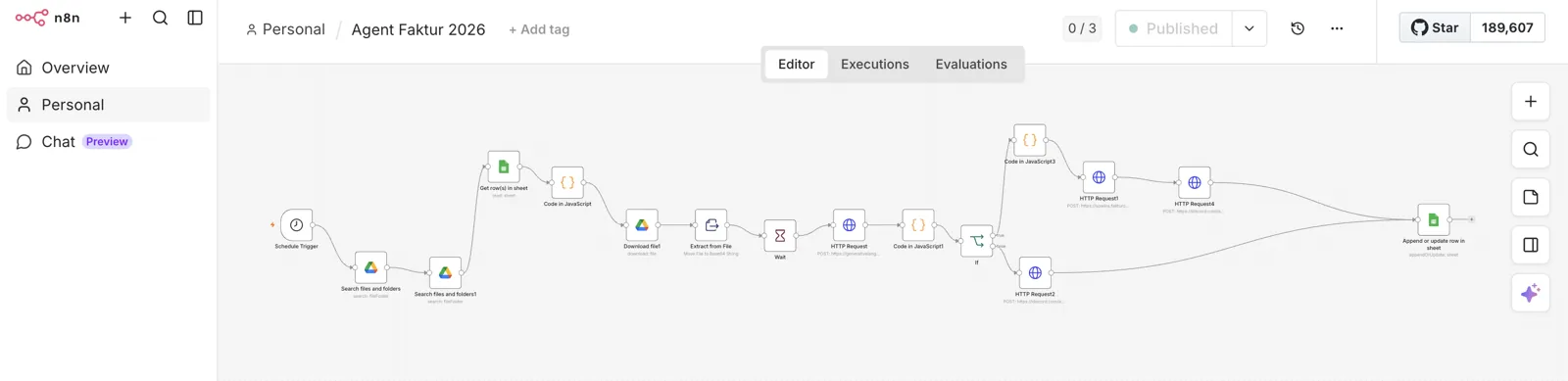 n8n-Workflow: Rechnungs-Agent 2026 - automatische Verarbeitung von Eingangsrechnungen